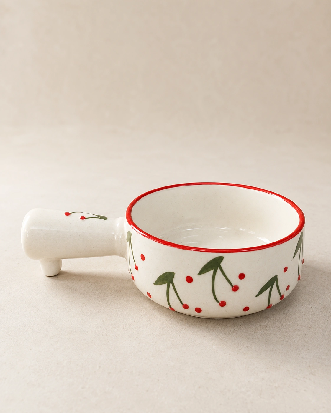 Cherry Handle Serving Bowl by Hira Industries