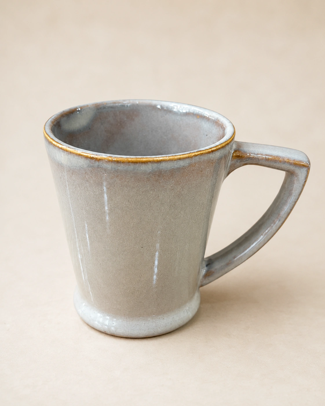 Heritage Mist Tapered Ceramic Mug by Hira Industries